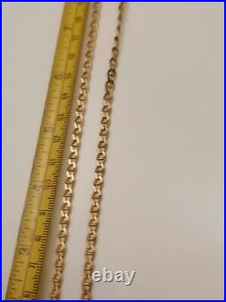 16g 9ct 375 9k Gold Anchor Link Chain Necklace