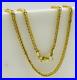 375-9ct-Yellow-Gold-3mm-Square-Spiga-Chain-Necklace-16-18-20-22-24-30-New-01-lfz