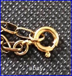 8.28g 9ct Gold 28 inches Belcher Chain