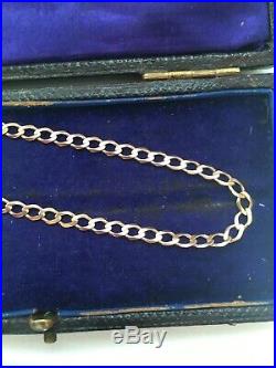 9 Carat Gold Necklace 9ct Gold Chain 18 Inch Yellow Gold Curb Link Chain SALE