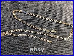 9 ct Solid Gold, Brev Italian Gold, Curb Chain 18 Inches, 3mm, 8.87 grams