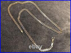 9 ct Solid Gold, Brev Italian Gold, Curb Chain 18 Inches, 3mm, 8.87 grams