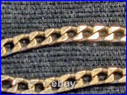 9 ct Solid Gold, Brev Italian Gold, Curb Chain 18 Inches, 3mm, 8.87 grams