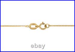 9CT Yellow Gold Venetian Box Chain 18