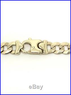 9Carat (9ct) Gold Flat Curb Chain Yellow Gold Solid 20 Long 34.40g