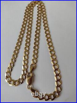 9KT Solid Gold Chain 13.9.5