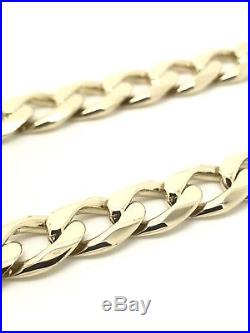 9carat (9ct) Gold Heavy Curb Chain- 3OZ- Yellow Gold Solid 20 Long 94.83g