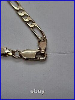 9ct/375 Traditional Figaro Chain 19 Inch 12.08 Grams