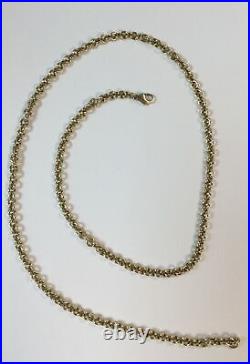 9ct GOLD BELCHER LINK SOLID CHAIN 19.3 Grams 20 INCH FULLY HALLMARKED