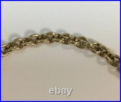 9ct GOLD BELCHER LINK SOLID CHAIN 19.3 Grams 20 INCH FULLY HALLMARKED