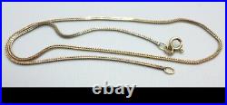 9ct GOLD CHAIN Snake Design Choker 3g Delivery Lovely Piece Of JEWELLERY