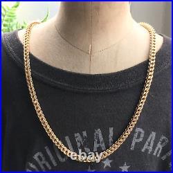 9ct GOLD FRANCO CHAIN 24 1/4 MEN'S 35.6g (1.14toz) GORGEOUS