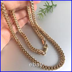 9ct GOLD FRANCO CHAIN 24 1/4 MEN'S 35.6g (1.14toz) GORGEOUS