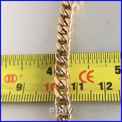 9ct GOLD FRANCO CHAIN 24 1/4 MEN'S 35.6g (1.14toz) GORGEOUS