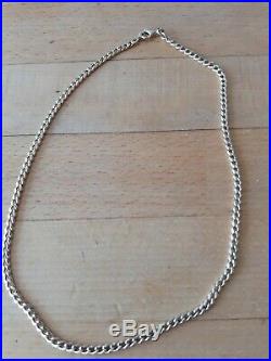 9ct Gold 17 inch Chain Curb Neclace 5 Grams