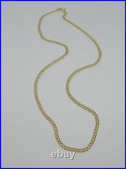 9ct Gold 20 Double Curb Link Chain
