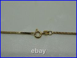 9ct Gold 24 Foxtail Link Chain