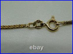 9ct Gold 24 Foxtail Link Chain