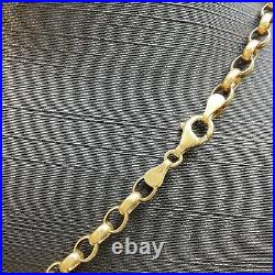 9ct Gold Belcher Chain 18 Yellow Gold Solid Gold Chain Belcher Gold Chain