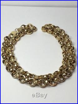 9ct Gold Belcher chain (large)