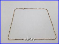 9ct Gold Cable Link Chain
