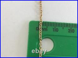 9ct Gold Cable Link Chain