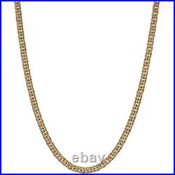 9ct Gold Chain/Necklace 13.1g Curb Plain 20 Fully Hallmarked