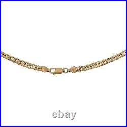 9ct Gold Chain/Necklace 13.1g Curb Plain 20 Fully Hallmarked