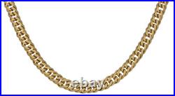 9ct Gold Chain/Necklace 13.1g Curb Plain 20 Fully Hallmarked