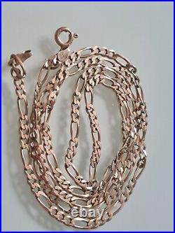 9ct Gold Chain Necklace 25 Inches 375