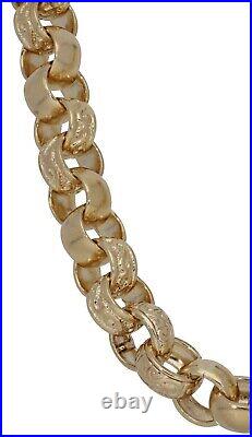 9ct Gold Chain/Necklace 368.4g Belcher 32 Fully Hallmarked