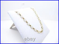 9ct Gold Chain Oval Belcher Solid Link Hallmarked 18'' 5 grams Gift Box