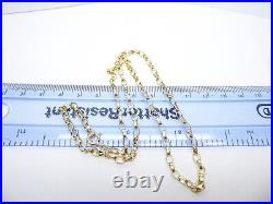 9ct Gold Chain Oval Belcher Solid Link Hallmarked 18'' 5 grams Gift Box