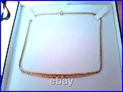 9ct Gold Cleopatra Vintage Graduated Link Necklace-beautiful