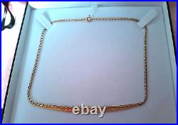 9ct Gold Cleopatra Vintage Graduated Link Necklace-beautiful