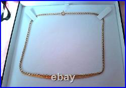 9ct Gold Cleopatra Vintage Graduated Link Necklace-beautiful