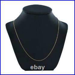 9ct Gold Close Curb Chain Necklace
