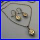 9ct-Gold-Coffee-Bean-Pendant-on-20-Gold-Trace-Chain-with-matching-Earrings-01-jif