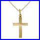 9ct-Gold-Cross-Pendant-Necklace-With-18-Gold-Chain-and-jewellery-gift-box-01-yab