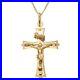 9ct-Gold-Crucifix-Cross-Pendant-Necklace-with-18-Gold-Chain-and-Gift-Box-01-iiec