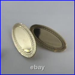 9ct Gold Cufflinks