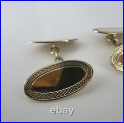 9ct Gold Cufflinks