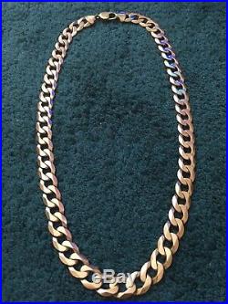 9ct Gold Curb Chain 3 Ounces