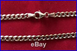 9ct Gold Curb Necklace /Chain 18 Weight 11g