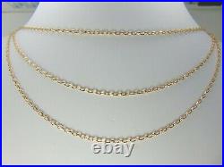 9ct Gold Diamond Cut Belcher Chain 16,18,20,22,24,28 inch 9cn05/0063