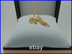 9ct Gold Diamond Cut Belcher Chain 16,18,20,22,24,28 inch 9cn05/0063