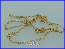 9ct Gold Diamond Cut Belcher Chain 16,18,20,22,24,28 inch 9cn05/0063