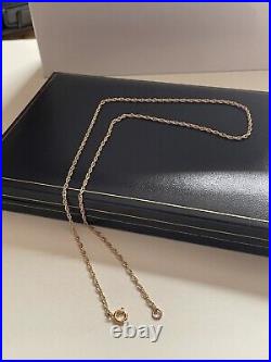 9ct Gold Double Link 18inch Chain / Necklace