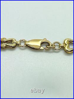9ct Gold Fancy Link Chain 8.0mm 17