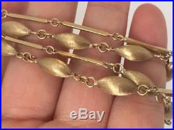 9ct Gold Fancy Link Chain Necklace 31/80cm 21g (R1268)